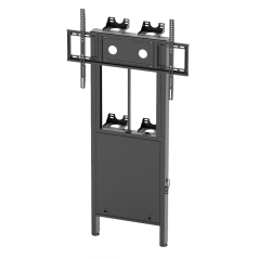 IB-EST08-W2-V3-B - Supporto motorizzato pavimento-parete - Peso supportato 100Kg - VESA 900x600mm - Altezza regolabile