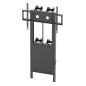 IB-EST08-W2-V3-B - Supporto motorizzato pavimento-parete - Peso supportato 100Kg - VESA 900x600mm - Altezza regolabile IB-EST08-W2-V3-B - Supporto motorizzato pavimento-parete - Peso supportato 100Kg - VESA 900x600mm - Altezza regolabile