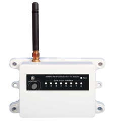 IB-SH-REC-2 - Ricevitore di barriere solari a infrarossi - 2 ingressi wireless - 2 uscite cablate - Fino a 6 dispositivi per ent