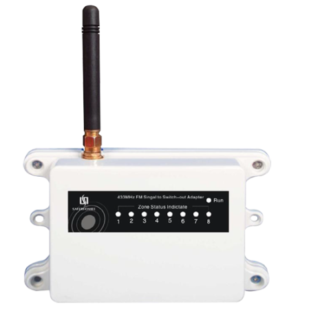 IB-SH-REC-2 - Ricevitore di barriere solari a infrarossi - 2 ingressi wireless - 2 uscite cablate - Fino a 6 dispositivi per ent