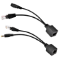 INJ-POE-SPLIT - Iniettore e Splitter PoE passivo - Richiede l'utilizzo della coppia inclusa - Ingresso e uscita fino a 48 V - Co