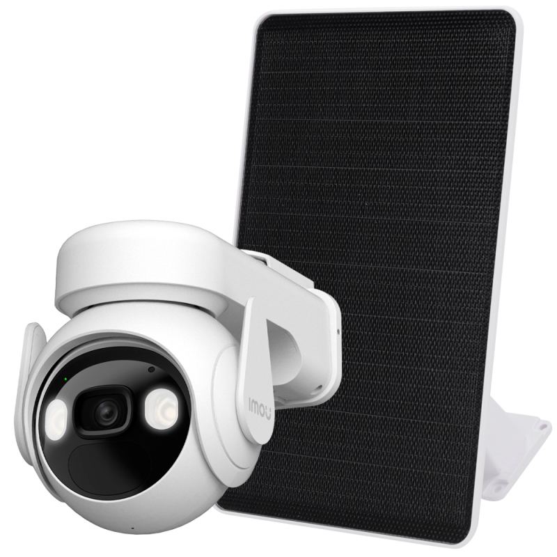 IPC-K9EP-3T0TE-EU-IMOU-NV9W - Kit Telecamera a batteria Cell PT 4G 3 MP - 4G / 15000mAh / Pannello Nivian 9W - 3.6 mm / Autotrac
