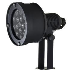 IR60-120 - Faretto a infrarossi con portata di 120m - Iluminazione LEDs - 850nm, 60° di apertura - 6 leds Ø10 - Esso comprende u