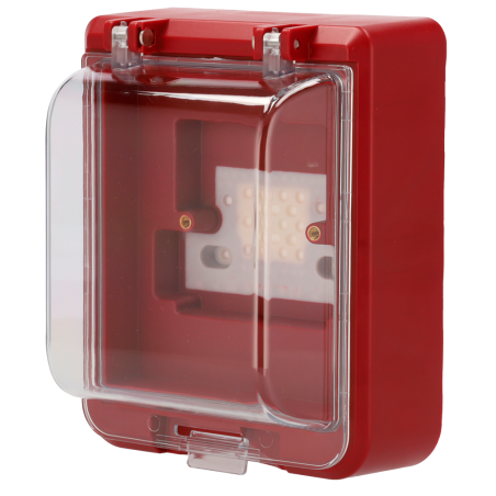 JBE-BOX-2102 - Box di protezione per il pulsante Jade Bird - Custodia superiore trasparente - Grado di protezione IP66