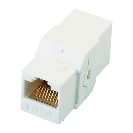 KS6A-RJ45 - Connettore - Giunto per cavo UTP - Connettore ingresso RJ45 - Connettore uscita RJ45 - Compatibile UTP categoria 6A