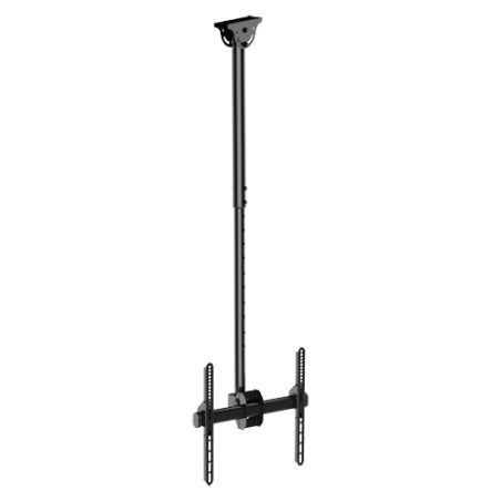 LCDS106 - Staffa a soffitto - Peso supportato 50Kg - VESA 400x400mm - Distanza dal soffitto 1060-1560mm