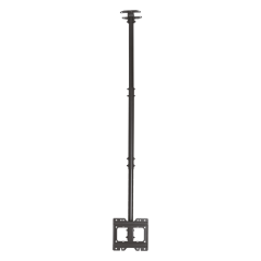 LCDS107 - Staffa a soffitto - Peso supportato 50Kg - VESA 200x200mm - Distanza dal soffitto 720-1590mm