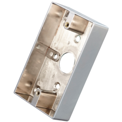 MBB-811D-M - Box per pulsante - Compatibile con ISK-841D - Installazione di superficie - Realizzato in lega di zinco - Resistent