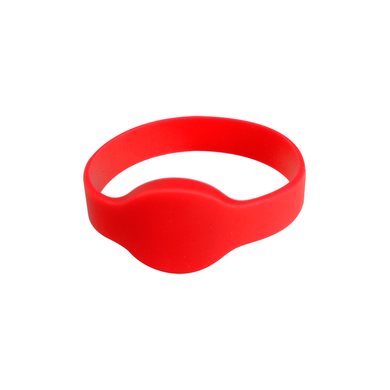 MF-BAND-R - Bracciale di prossimità - ID per radiofrequenza - MF passivo | Color rosso - Alta frequenza 13.56 MHz - Diametro 65 