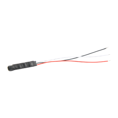 MIC02 - Microfono esterno - Terminale del connettore del cavo - Power + (Rosso), Power (Nero) - Audio (Bianco) - Alimentazione D