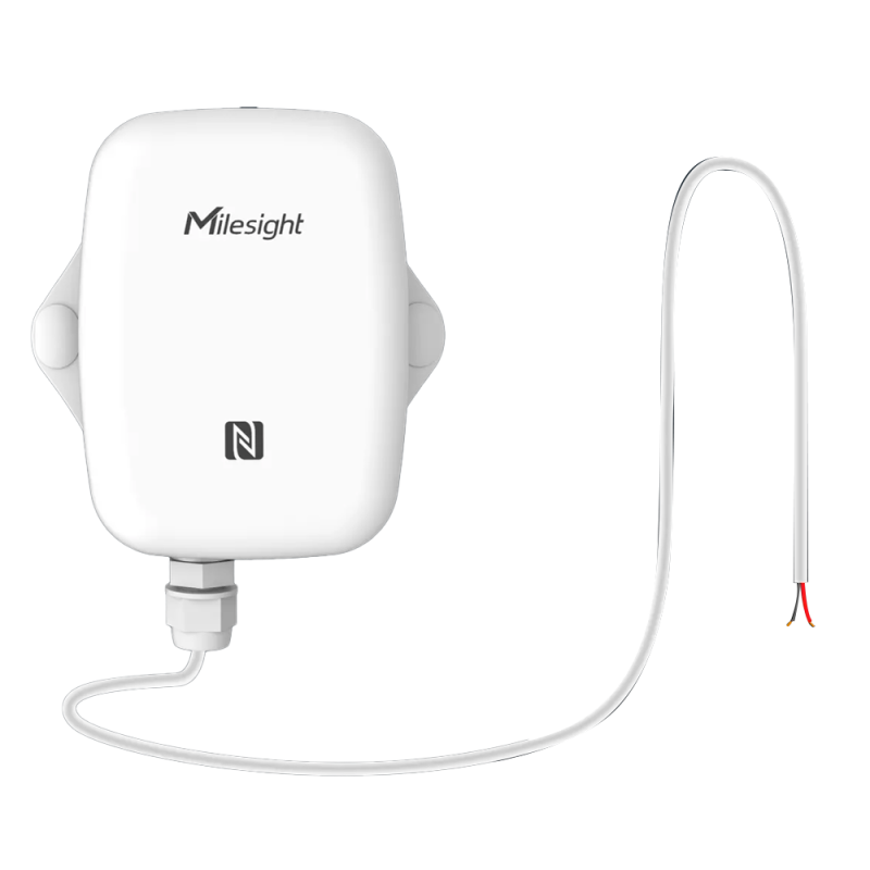 MS-EM300-DI-868M - Contatore di impulsi LoRaWAN - Portata fino a 15Km con visualizzazione diretta - Configurazione tramite NFC e