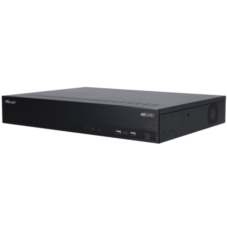 MS-N7016-G - Videoregistratore NVR per telecamere IP - 16 CH video / Compressione H.265+ - Risoluzione massima 8.0 Mp - Larghezz