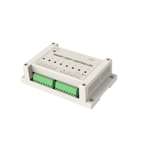 MS-WS558-868M - Controllo luci IoT LoRaWAN - Fino a 8 circuiti luminosi - Misura il consumo energetico - Portata fino a 15Km con