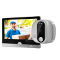 NVS-IPC-DOORVIEW1 - Spioncino Smart WiFi di Nivian - Risoluzione 1080P / Compressione H.264 - Rilevamento tramite PIR / Visione 