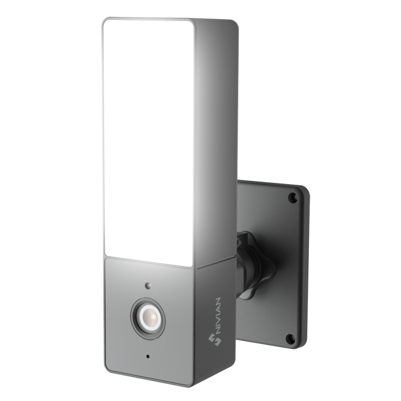 NVS-IPC-L1 - Nivian Telecamera 1080p - Wifi 2.4 GHz - Adatta per esterni | IR fino a 10 m - Faretto a luce bianca da 1000 lm - R NVS-IPC-L1 - Nivian Telecamera 1080p - Wifi 2.4 GHz - Adatta per esterni | IR fino a 10 m - Faretto a luce bianca da 1000 lm - R