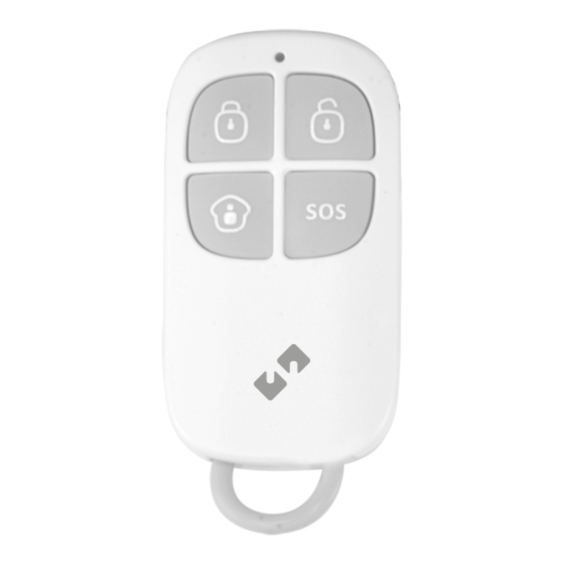 NVS-RC1 - Nivian Smart - Telecomando wireless - Armato, disarmato, parziale e panico - Indicatore LED - Frequenza 433MHz - Compa