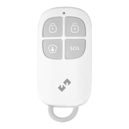 NVS-RC1 - Nivian Smart - Telecomando wireless - Armato, disarmato, parziale e panico - Indicatore LED - Frequenza 433MHz - Compa