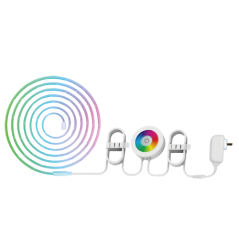 NVS-RGBSTRIP-2-W - Striscia LED RGB intelligente - WiFi 2.4 GHz IEEE802.11 b/g/n - Consumo 12W - Lunghezza 2m - Compatibile con 