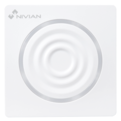 NVS-S6B - Nivian Smart - Sirena per interni - Batteria di backup - Spia luminosa / Sirena 90dB - Wireless 433MHz - Compatibile c