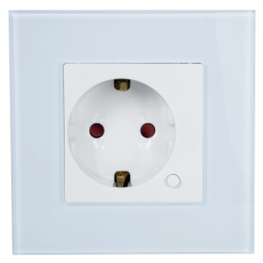 NVS-WALLSOCKETF-W - Presa da incasso intelligente - WiFi 2.4 GHz IEEE802.11 b/g/n - Carico massimo 10A - Protezione da sovratens