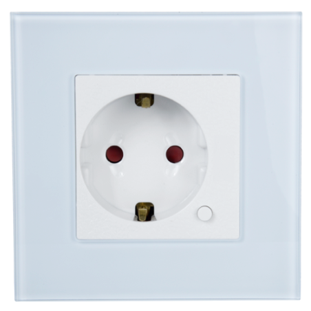 NVS-WALLSOCKETF-W - Presa da incasso intelligente - WiFi 2.4 GHz IEEE802.11 b/g/n - Carico massimo 10A - Protezione da sovratens