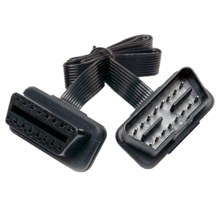 OBDII-EXT07 - Cavo estensore OBD-II - Lunghezza del cavo di 0.7m - Compatibile con i dispositivi OBD-II