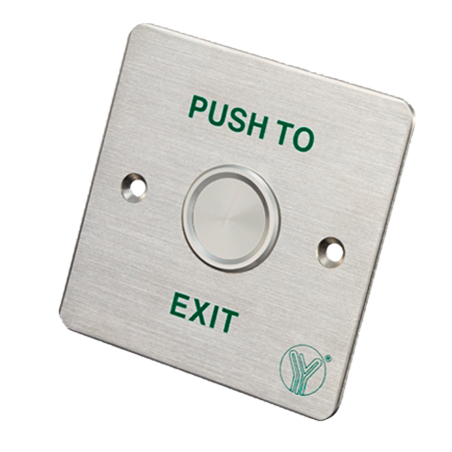 PBS-820C - Tasto di uscita - Tipo pezzo elettrico - Adatto per esterni IP68 - NO/COM | Da Incasso o superficie - Misure 86 (H) x