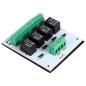 PCB-501 - Modulo relè - Creazione di 2 porte interbloccate - Doppia uscita - Piccole dimensioni - Adatto per qualsiasi tipo di p PCB-501 - Modulo relè - Creazione di 2 porte interbloccate - Doppia uscita - Piccole dimensioni - Adatto per qualsiasi tipo di p