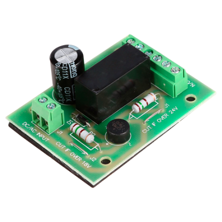 PCB-503 - Modulo relè - 1 ingresso - 2 uscite relè - Piccole dimensioni - Adatto per qualsiasi tipo di porta - Alimentazione DC 