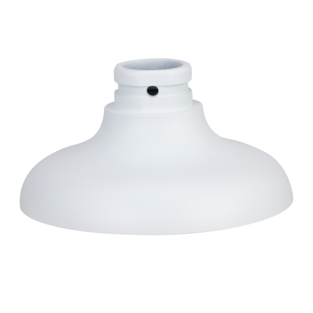 PFA10C - Branded - Staffa a tetto - Adatto per Dome - In alluminio - 83.5 (I) x 166 (Ø) mm - Passacavo