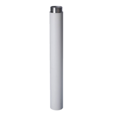 PFA113 - Prolunga per montaggio a soffitto - Adatto per Domos motorizzati - Lega di alluminio - Per esterni - 420 (I) x 53 (Ø) m