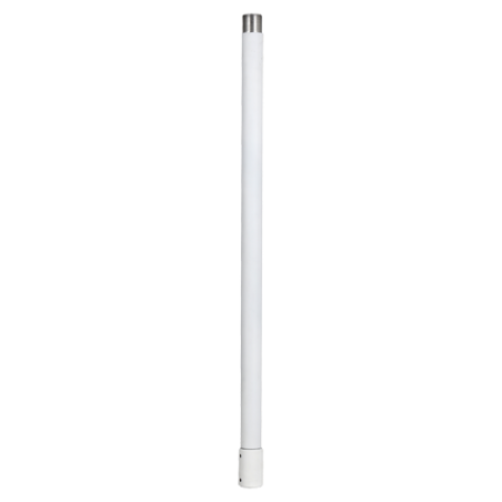 PFA117 - Prolunga per montaggio a soffitto - Per dome motorizzate - Lega di alluminio - 780 (I) x 42 (Ø) mm - 650 g