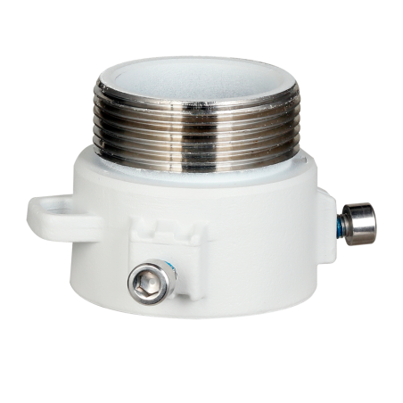 PFA118 - Adattatore a vite - Per dome motorizzate - Lega di alluminio - 49 (I) x 77 (Ø) mm - 340 g
