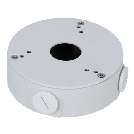 PFA13G - Scatola di giunzione - Per telecamere dome - Installazione a tetto o parete - Passacavo - Colore bianco - 36 (H) x 111.