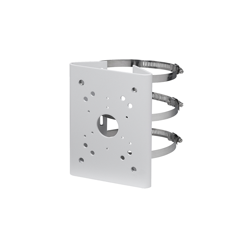 PFA150 - Staffa per pali/lampioni - Per telecamere dome motorizzate - Diametro 103~127 mm - Adatto per esterni - Colore bianco | PFA150 - Staffa per pali/lampioni - Per telecamere dome motorizzate - Diametro 103~127 mm - Adatto per esterni - Colore bianco |