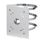 PFA150 - Staffa per pali/lampioni - Per telecamere dome motorizzate - Diametro 103~127 mm - Adatto per esterni - Colore bianco | PFA150 - Staffa per pali/lampioni - Per telecamere dome motorizzate - Diametro 103~127 mm - Adatto per esterni - Colore bianco |