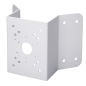 PFA151 - Staffa ad angolo - Angolo di apertura 90º - Adatto per esterni - acciaio elettrozincato - Colore bianco | 170 (H) x 243