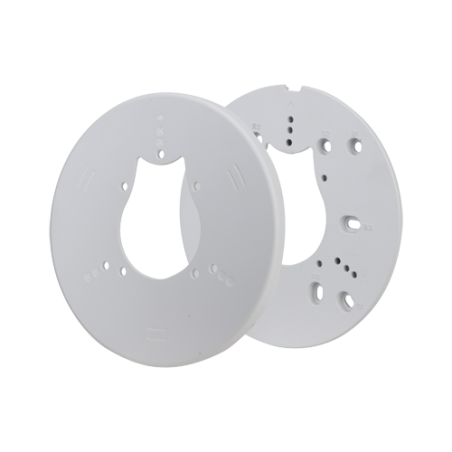 PFA200G - Adattatore per scatola di giunzione - Adatto per una o due bande - Realizzato in lega di alluminio e ABS - 8,5 (I) x 1