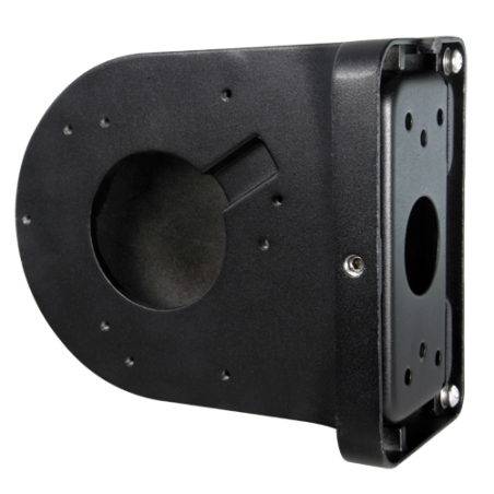 PFB203W-B - Staffa a parete - Per telecamere dome - Adatto per esterni - Colore nego | 76 (H) x 122 (L) x 160 (P) mm - Carico ma