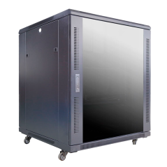RACK-18UFN-8D8W - Armadio rack per pavimento - Fino a 18U rack da 19"(800*800) - Fino a 800 Kg di carico - Con ventole e passaca
