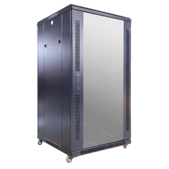RACK-22UFN - Armadio rack per pavimento - Fino a 22U rack da 19"(600*600) - Fino a 800 Kg di carico - Con ventole e passacavi - 