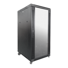 RACK-27U-8D - Armadio rack per pavimento - Fino a 27U rack da 19"(600*800) - Fino a 800 Kg di carico - Con ventole e passacavi -