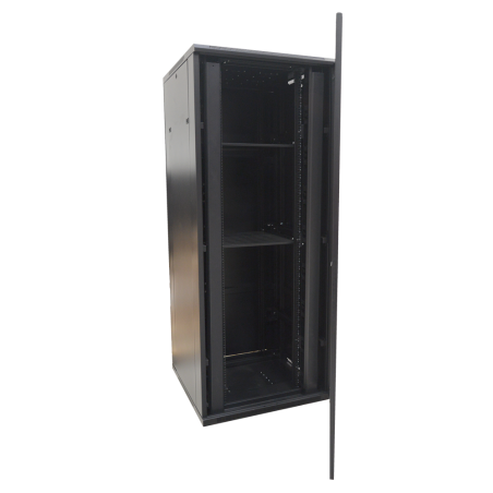 RACK-42U - Armadio rack per pavimento - Fino a 42U rack da 19"(800*800) - Fino a 800 Kg di carico - Con ventole e passacavi - 4 