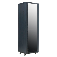 RACK-42UFN - Armadio rack per pavimento - Fino a 42U rack di 19" (600*600) - Fino a 800 Kg di carico - Con ventole e passacavi -