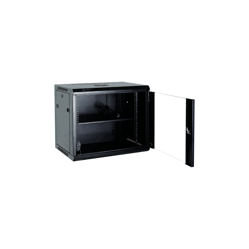 RACK-6UN-6D - Armadio rack a parete - Fino a 6U rack da 19" - Fino a 100 Kg di carico - Con ventole e passacavi - Profondità 600 RACK-6UN-6D - Armadio rack a parete - Fino a 6U rack da 19" - Fino a 100 Kg di carico - Con ventole e passacavi - Profondità 600