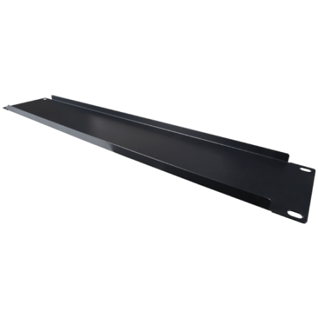 RACK-BLANK-2U - Pannello cieco per rack standard 19" - Formato 2U - Colore nero