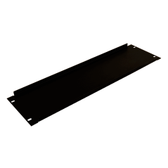 RACK-BLANK-3U - Pannello cieco per rack standard 19" - Formato 3U - Colore nero