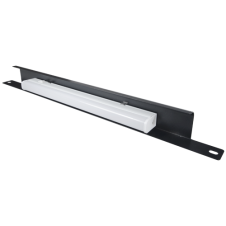 RACK-LAMP - Lampada per rack standard 19'' - Facile installazione - Alimentazione tramite connettore tipo F