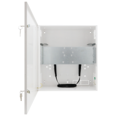 RACK-WALL-PRO - Box di sicurezza - Speciale per installazione a parete - Formato verticale - 2 chiavi e serrature - Ingressi per