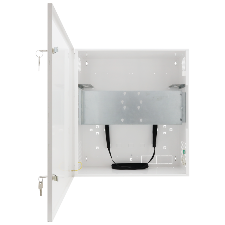RACK-WALL-PRO - Box di sicurezza - Speciale per installazione a parete - Formato verticale - 2 chiavi e serrature - Ingressi per